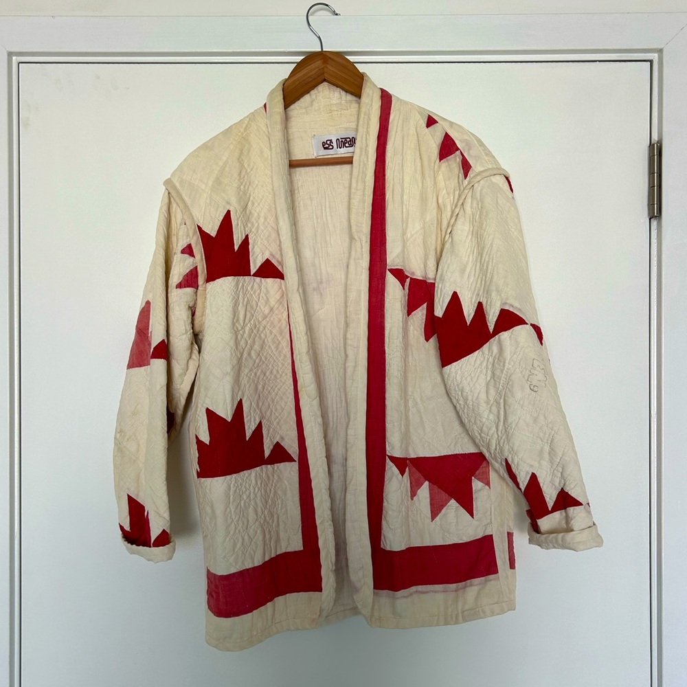 Jess Meany quilted coat